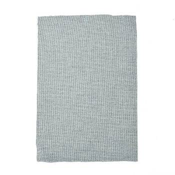 Cotton Flax Fabric, Sofa Cover, Garment Accessories, Gainsboro, 29~30x19~20x0.07cm