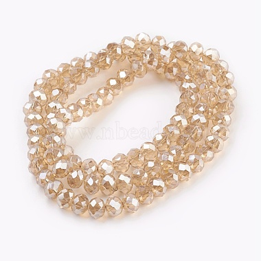 Electroplate Glass Beads Strands(X-GLAA-K027-PL-A07)-2