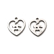 Valentine's Day 316 Surgical Stainless Steel Charms(STAS-H190-15P-01)-1