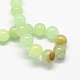 jade amarillo hebras de perlas de piedras preciosas teñidos naturales(G-R271-8mm-Y27)-1