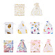 50Pcs 5 Styles Hot Stamping Organza Gift Bags(OP-TA0001-03)-1