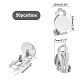 304 Stainless Steel Clip-on Earring Findings(STAS-UN0018-16P)-4