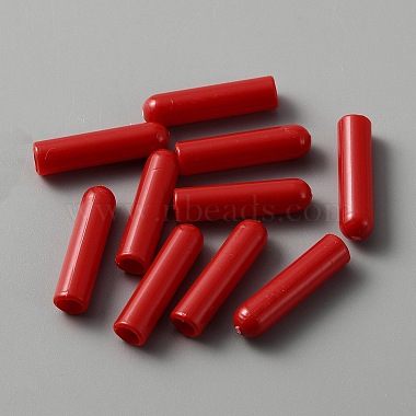 Red Plastic Aglets