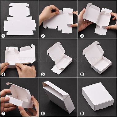 Kraft Paper Gift Box(CON-K003-03B-02)-2