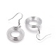 304 Stainless Steel Dangle Earrings(EJEW-F234-11P)-2