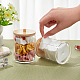 Transparent Acrylic Cotton Ball Swab Storage Canister(AJEW-WH0368-01)-2