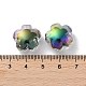 UV Plating Rainbow Iridescent Acrylic Beads(OACR-H112-20C)-3