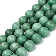 Natural Howlite Beads Strands, Dyed & Heated, Round, 19mm, Hole: 0.8mm, about 21pcs/strand, 15.35 inch(39cm)(G-C180-16F)