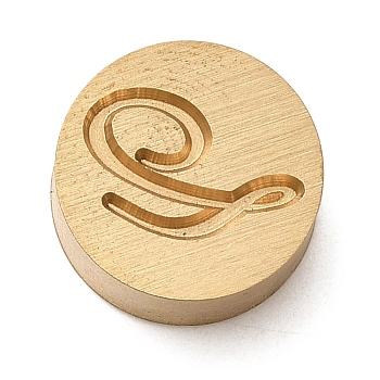 Golden Tone Brass Letter Stamps, with Black Wooden Handles, for DIY Wax Seal Stamps, Letter Q, 79.5x12x12mm