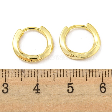 Brass Hoop Earrings(EJEW-L211-08G-G)-3