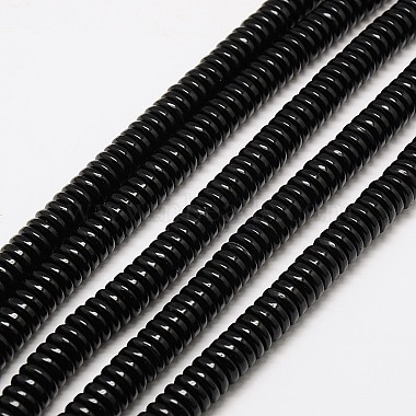 Black Disc Resin Beads