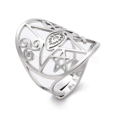 Star 304 Stainless Steel Finger Rings