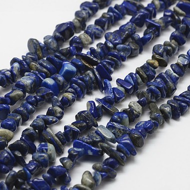 7mm Blue Chip Lapis Lazuli Beads
