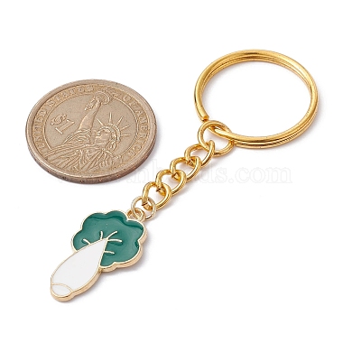 Alloy Enamel Pendant Keychain(KEYC-JKC00622-02)-3