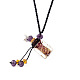 Lampwork Column Perfume Bottle Pendant Necklace with Glass Beads(BOTT-PW0002-059E-06)-1