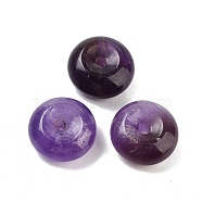 Natural Amethyst Beads, Rondelle, 15x7mm, Hole: 2mm(G-A222-01A)