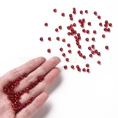 (Repacking Service Available) 6/0 Glass Seed Beads(SEED-C014-4mm-25)-4