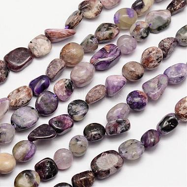 3mm Nuggets Charoite Beads