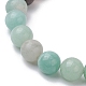 Dyed Synthetic Turquoise Turtle and Starfish Beaded Bracelets(BJEW-JB10062-02)-4