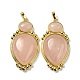 Natural Rose Quartz Pendants(G-C096-04G-01)-1