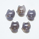 Natural Grey Agate Pendants(G-T122-16C)-1