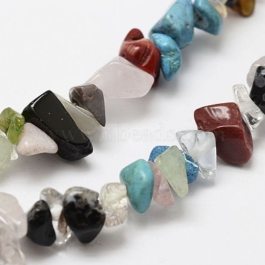 Natural Gemstone Beads Strands(X-G-F328-26)-3