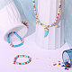 Эластичные браслеты и комплекты украшений с подвесками(SJEW-SZ0001-001)-2