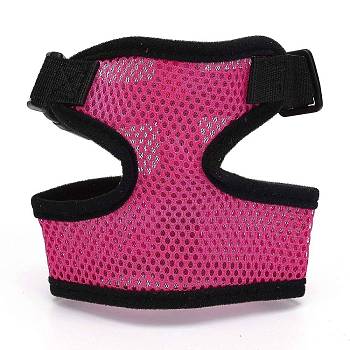 Comfortable Dog Harness Mesh No Pull No Choke Design, Soft Breathable Vest, Pet Supplies, for Small and Medium Dogs, Camellia, 12x13cm