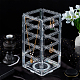 360 Degree Plastic Rotating Jewelry Organizer Display Stands(EDIS-WH0022-11A)-5