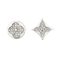 Stainless Steel Clover Stud Earrings for Women(IH5543-2)