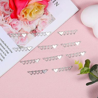 10Pcs Stainless Steel Connector Charms(STAS-SZ0003-16A)-6