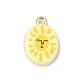Printed Alloy Pendants(ENAM-F160-02G)-2