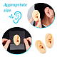 moule d'affichage d'oreille droite en silicone souple(EDIS-WH0021-14A)-3