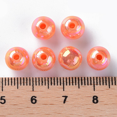 Perles acryliques opaques(MACR-S370-D8mm-A11)-4