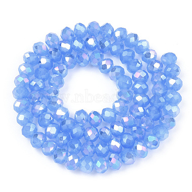 Electroplate Glass Beads Strands(EGLA-A034-J4mm-B08)-2