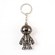 Plastic Astronaut Keychains(KEYC-WH0024-02B)-2