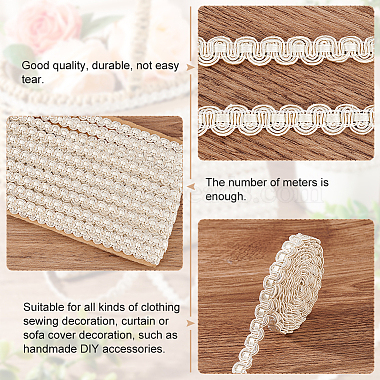 Polyester S-shaped Lace Trim(OCOR-WH0068-80C)-4