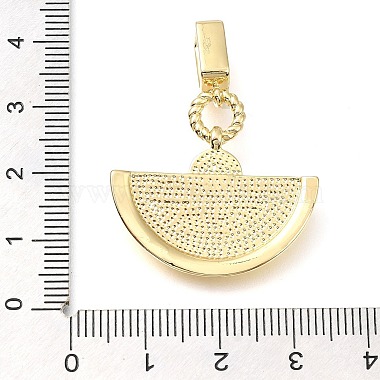 micro cuivres ouvrent pendentifs de zircons(KK-S049-03G)-3