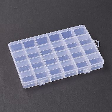 (Defective Closeout Sale: Scratch Mark) Plastic Bead Storage Containers(CON-XCP0007-17)-2