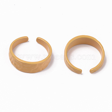 Spray Painted Alloy Cuff Rings(RJEW-T011-12-RS)-1