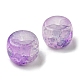 Transparent Crackle Glass Beads Strand(GLAA-D012-01A)-4