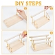 3-Tier Wood Detachable Ring Organizer Holder(RDIS-WH0009-009)-3