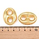 Brass Oval Links Connector Charms(KK-H292-47G-02)-3