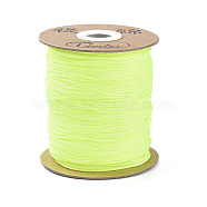 Eco-Friendly Dyed Nylon Thread, Lawn Green, 1.5mm, about 142.16 yards(130m)/roll(NWIR-D045-1.5mm-29)