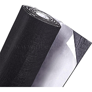 Self-adhesive Felt Fabric, for DIY Crafts Sewing Accessories, Black, 30x0.3cm(DIY-WH0319-59B)