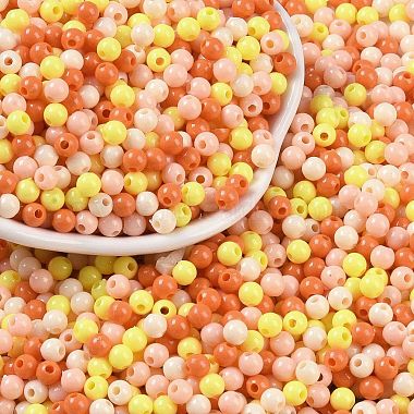Opaque Acrylic Beads(OACR-H118-07B-05)-1