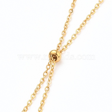 304 Stainless Steel Cable Chain Necklace Making(X-AJEW-JB00778-02)-2