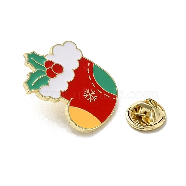 Christmas Theme Enamel Pins(JEWB-H021-12C)-3