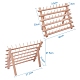 60ミシン糸巻き台糸立て台木製スタンドスプールホルダー(ODIS-WH0001-01)-2