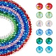 Pandahall 8 Strands 8 Colors Transparent Electroplate Glass Beads Strands(EGLA-TA0001-27B)-1